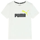 Boys White Logo T-Shirt, 5, hi-res